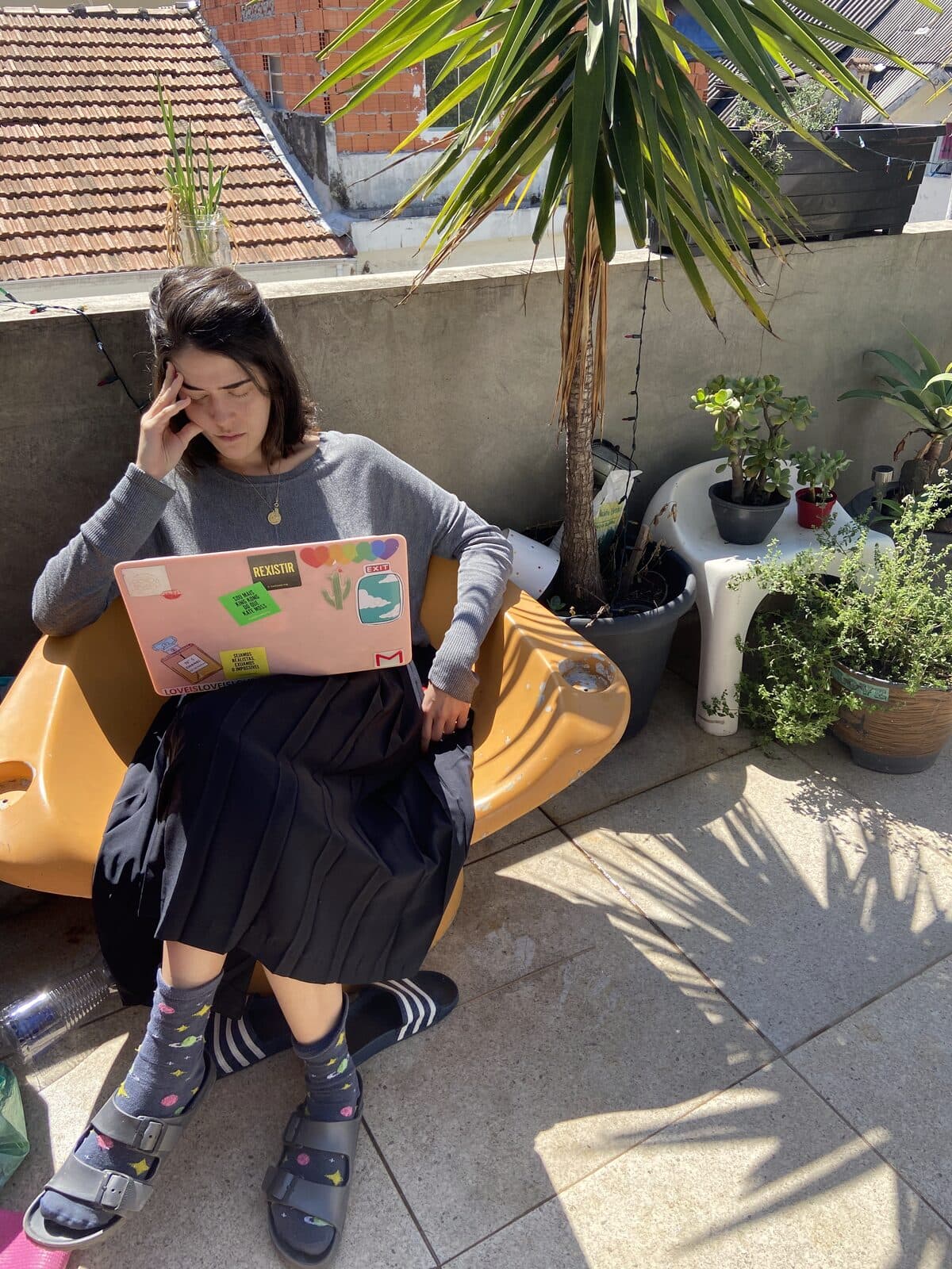 Giorgia Biondo nos bastidores de um projeto — foto 4