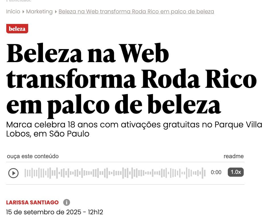 Grupo Boticário: Beleza na Web 18th Anniversary — galeria