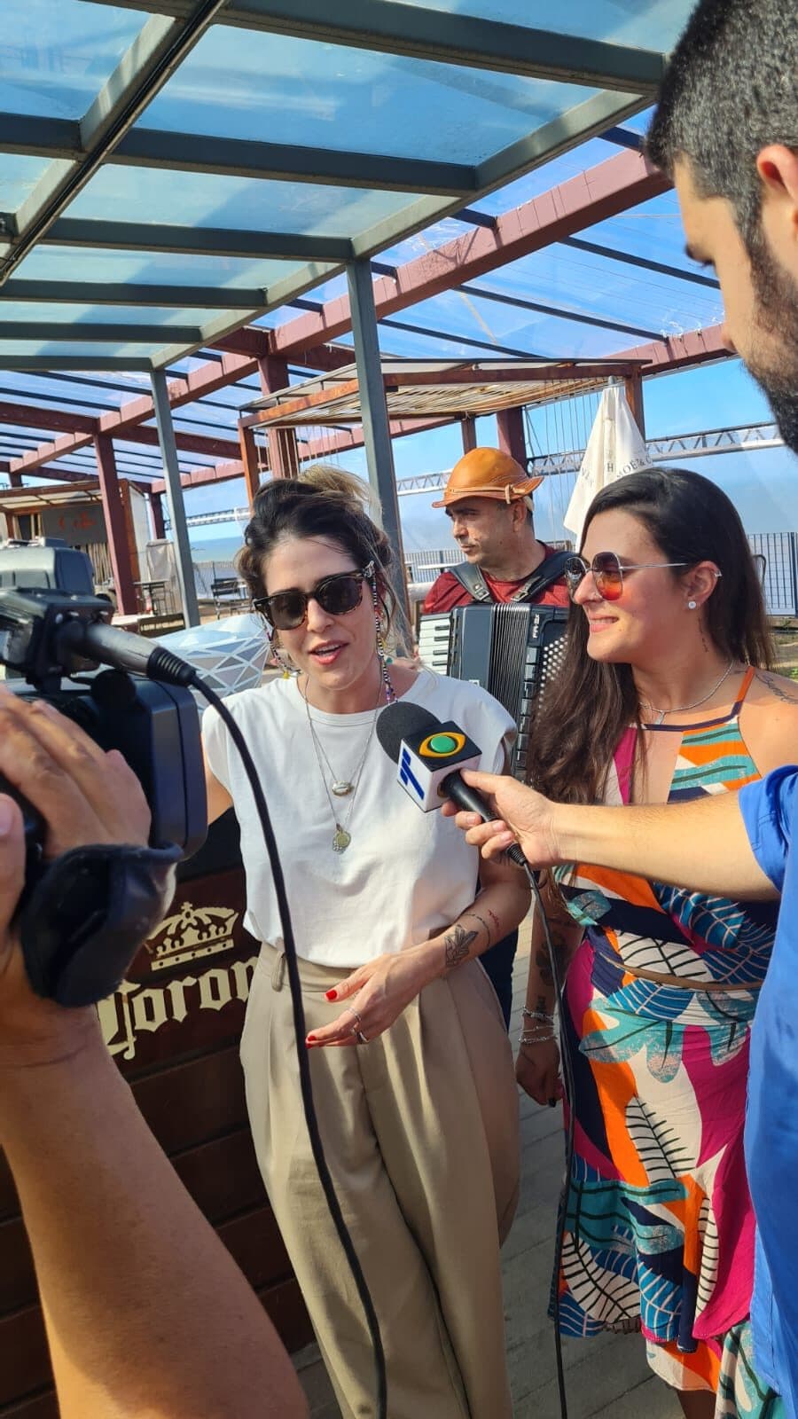 Entrevista no São João de Caruaru